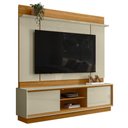 Ver imagem 1 de Estante Home Theater Siena Cumaru/opala para Tv até 75” - Madetec