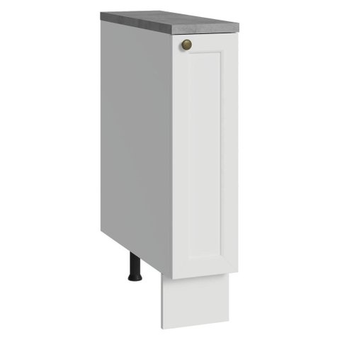 Balcão Porta-temperos 20 Cm 1 Porta Branco Vik Madesa