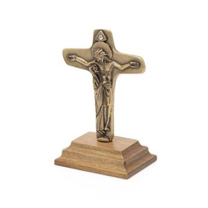 Adorno Pedestal de Mesa Cruz da Unidade 6 Cm Fornecedor 1 F1-ct17-173-4