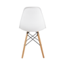Conjunto de Jantar Mesa Eames Branca 90 Cm com 4 Cadeiras Dsw Brancas Modernas - 8