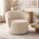 Ver imagem 1 de Poltrona Orgânica Conforto Design Moderno Luxo Recepção Veludo:veludo Bege