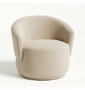 Ver imagem 2 de Poltrona Orgânica Conforto Design Moderno Luxo Recepção Veludo:veludo Bege
