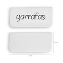 Ver imagem 3 de Kit 8 Placas Identificadoras 5,5x2,5cm Etiquetas Encaixe Branca Caixa Organizadora ou