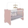 Berço com Armação Mosquiteiro Rosa 7000 - Percasa - 2