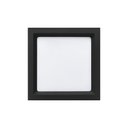 Ver imagem 1 de Painel de Led Stella Quadrado Deep de Embutir Recuado 17w Bivolt Preto 4000k Luz Neutra