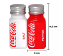 Ver imagem 5 de Conjunto Saleiro Pimenteiro Coca-cola Vidro 80ml 2 Peças