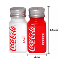 Ver imagem 5 de Conjunto Saleiro Pimenteiro Coca-cola Vidro 80ml 2 Peças