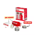 Ver imagem 4 de Conjunto Saleiro Pimenteiro Coca-cola Vidro 80ml 2 Peças