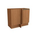 Ver imagem 1 de Gabinete de Cozinha Modulado Balcão Maxxi G748 Canto Reto com 1 Porta sem Tampo 98cm Canela -