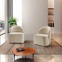 Ver imagem 2 de Poltrona Decorativa Ref 01 - 2504-b Doha Bege