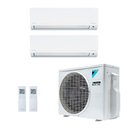 Ver imagem 1 de Ar Condicionado Bi Split Inverter Daikin 18.000 Btus (2x Evap 9.000) Quente e Frio 220v R-32