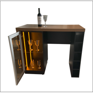 Bar Balcão Bancada Touch Led Embutir Cervejeira Frigobar