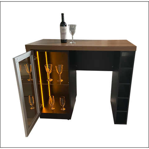 Bar Balcão Bancada Touch Led Embutir Cervejeira Frigobar