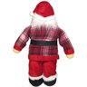 PAPAI NOEL EM PÉ GRAMADO ARTESANATO Vermelho - 6