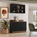 Ver imagem 2 de Armário de Cozinha Compacta Itatiaia Exclusive 120cm em Aço Grafite