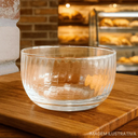 Ver imagem 2 de Tigela Fiore Nadir 475 ml Vidro Baixo para Sobremesa Transparente - Kit com 12 Unidades