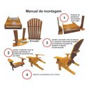 Ver imagem 5 de Cadeira Adirondack Madeira