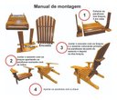 Ver imagem 5 de Cadeira Adirondack Madeira