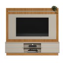Ver imagem 2 de Estante Home 215cm Valdivia com LED para Tv até 75 Nature/Off White G77 - Gran Belo