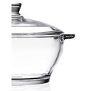Ver imagem 3 de Tigela com Tampa 1 Litro 16x7,5x7,5 Vidro N2470877 - Quanhe