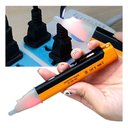 Ver imagem 4 de Detector Tensao Caneta energia Kit 12 Uni LED corrente Medidor Sonoro Eletricidade Luminoso