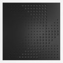 Ver imagem 1 de Painel Acústico Absorvedor Decorativo 60x60mm Maestra Preto