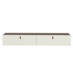 Rack Suspenso para Tv até 70 Polegadas 2 Portas Grécia 180cm - 4