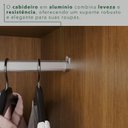 Ver imagem 7 de Guarda Roupa Casal com Pés 6 Portas 6 Gavetas 100% MDF Itália Plus Marrom/Cinamomo