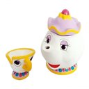 Ver imagem 1 de Bule Xícara Bela e a Fera Cozinha Cerâmica 19x16