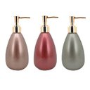 Ver imagem 1 de Porta Sabonete Liquido de Vidro Grace - Rosa