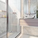 Ver imagem 2 de Ralo Linear Elleve Versatile 4256 50cm Saída na Extremidade com Tampa Polida