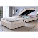 Ver imagem 1 de Cama Box Baú Crc Queen +Colchão Ortopédico Shelby Hellen 158
