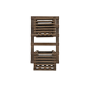 Ver imagem 1 de 1 Treliça Pinus 30x50 + 2 Cachepô 18x18 Jardim Vertical