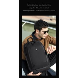 Mochila Impermeável Notebook Faculdade Antifurto Moderna Usb - 7