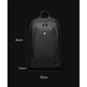 Ver imagem 2 de Mochila Impermeável Notebook Faculdade Antifurto Moderna Usb