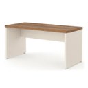 Ver imagem 1 de Mesa de Escritório 1,70×0,70m sem Gavetas Nogal Sevilha / Champanhe