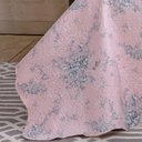 Ver imagem 3 de Kit Cobre Leito Colcha Mix Queen Estampado Dupla Face Floral 3 Peças - Grace - 100% Poliéster