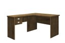 Ver imagem 2 de Mesa / Escrivaninha em L Para Computador TAUR 2 Gavetas sendo 1 Com Chave e Puxadores Cromados Cor J