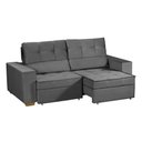 Ver imagem 2 de Sofá Baú San Marino Retrátil e Reclinável 3 Lugares 250cm Veludo Sofatec