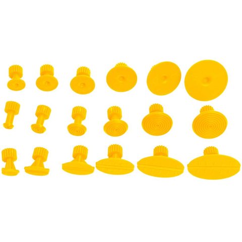 Ventosas de Nylon para Martelinho de Ouro 18 Peças Vonder