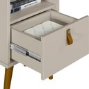 Ver imagem 7 de Mesa De Cabeceira Com 01 Gaveta 01 Nicho 04 Pés em Madeira Loreta L05 Off White - Lyam Decor