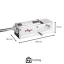 Ver imagem 3 de Ensacadeira Manual de Linguiça Skymsen El7 Horizontal Inox 7 Litros 707139