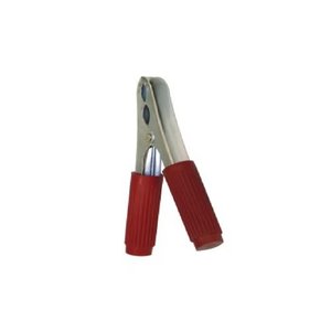 Garra Jacare Bateria Grande 500a 155mm Vermelha