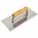 Ver imagem 1 de Desempenadeira de Aço Dentada 12x25,6cm 8x8mm - 60700 - Cortag Desemp.aco Dentada 12x25,6cm 8x8 Cort