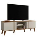 Ver imagem 1 de Rack Molly para TV até 65 Polegadas 160cm MDF Off White Peternella Móveis