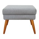 Ver imagem 3 de Puff Decorativo Itália Material Linho Grafite - Star Confort