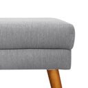 Ver imagem 4 de Puff Decorativo Itália Material Linho Grafite - Star Confort