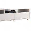 Ver imagem 4 de Rack Bancada para Tv Aspen Branco - Moveisaqui