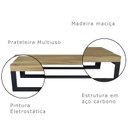 Ver imagem 4 de Suporte para Cabides Strassis Design Sd-5012 Preto