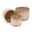 Ver imagem 3 de Canggu Cesta Fibra Natural 3pç